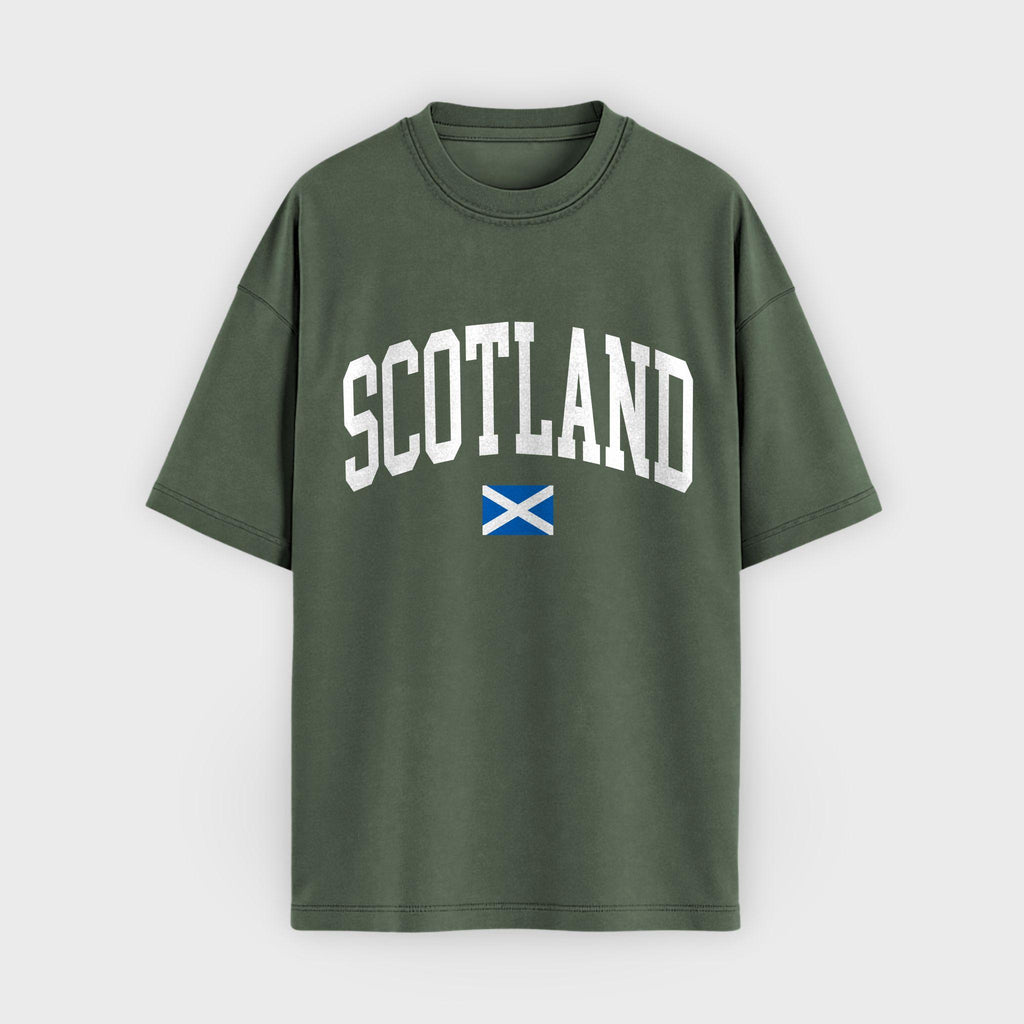 Scotland Collegiate Flag T-Shirt