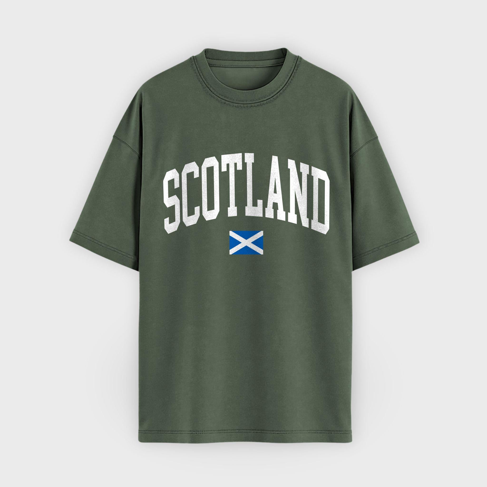 Scotland Collegiate Flag T-Shirt