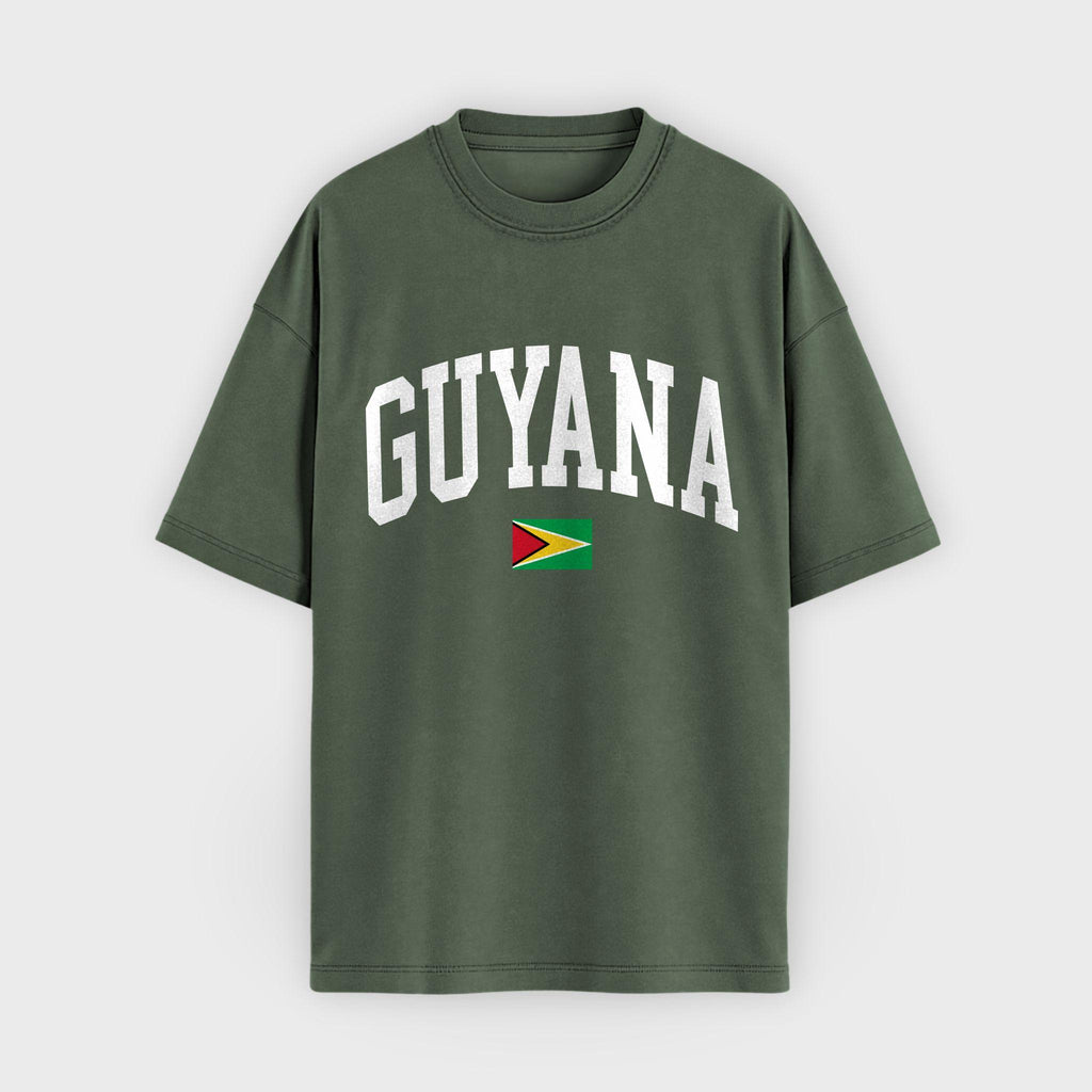 Guyana Collegiate Flag T-Shirt