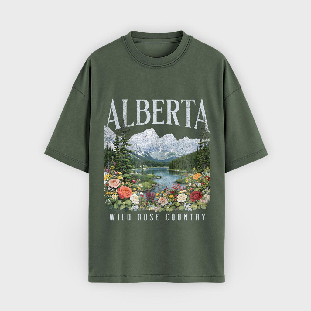 Alberta Wild Rose Country T-Shirt