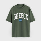 Greece Collegiate Flag T-Shirt