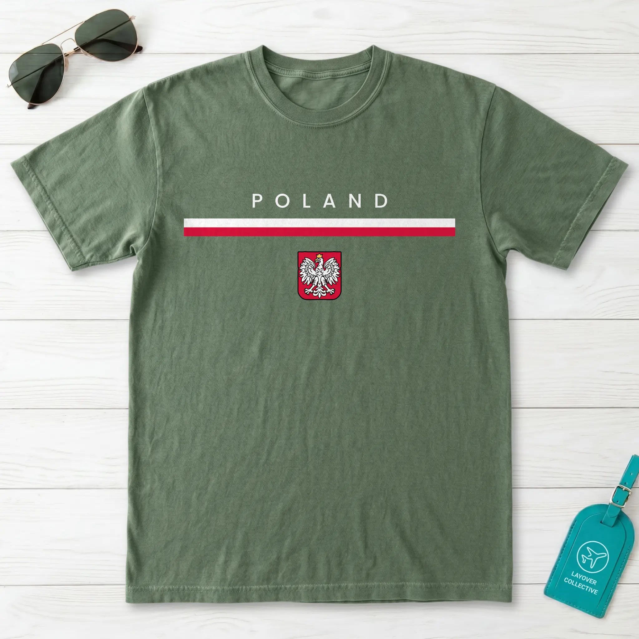 Poland Flagline T-Shirt