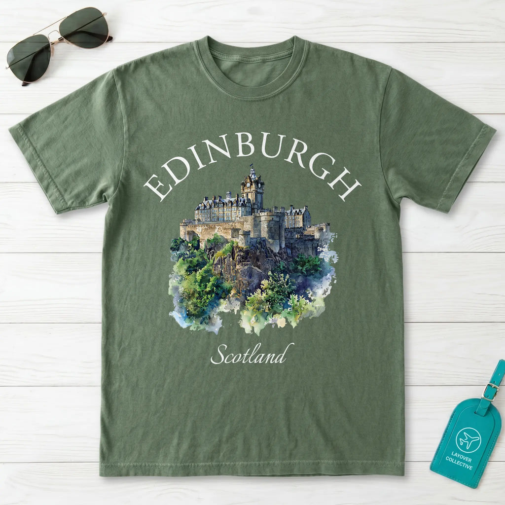 Edinburgh Castle Scotland T-Shirt