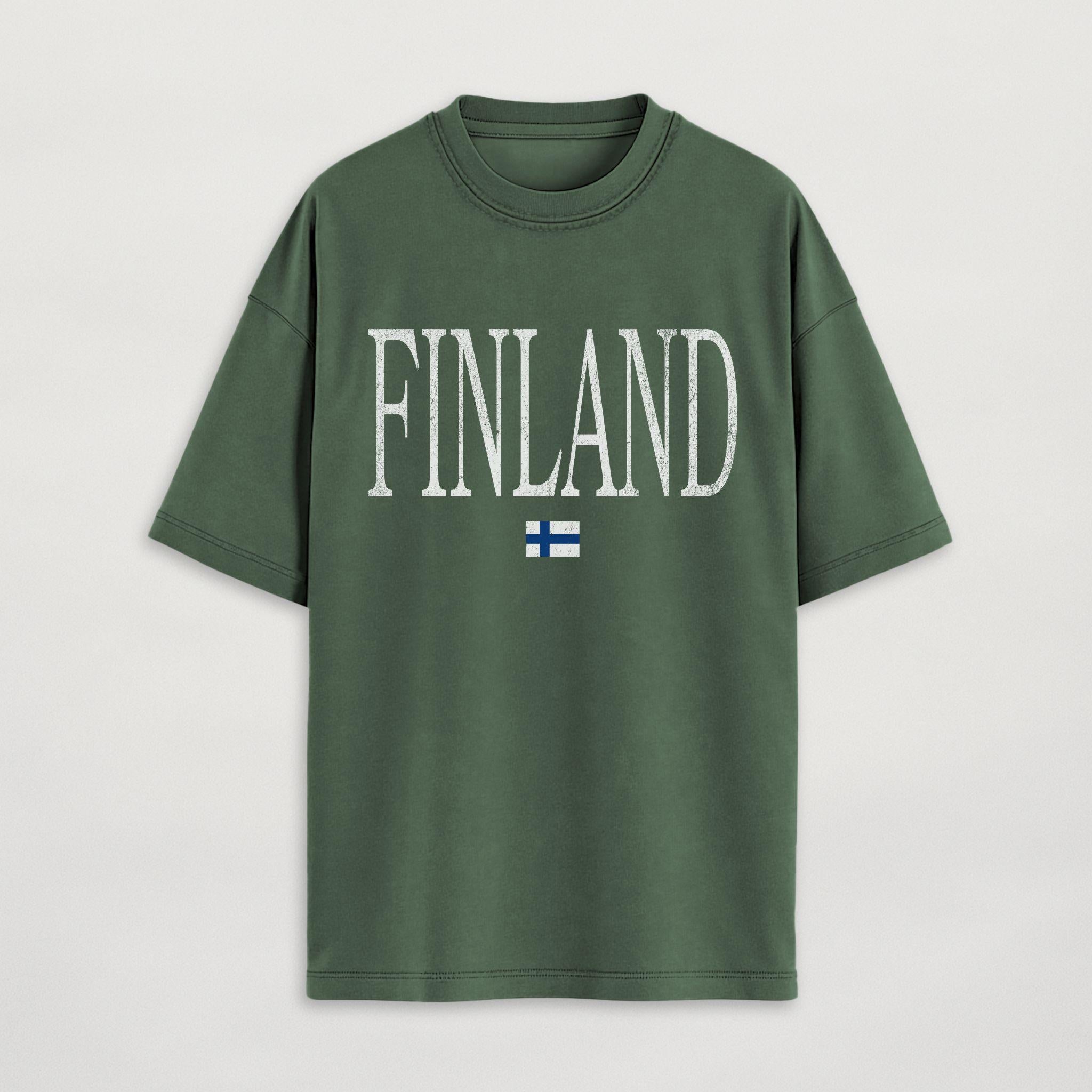 Distressed Finland T-Shirt