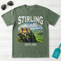 Stirling Vintage Poster Scotland T-Shirt