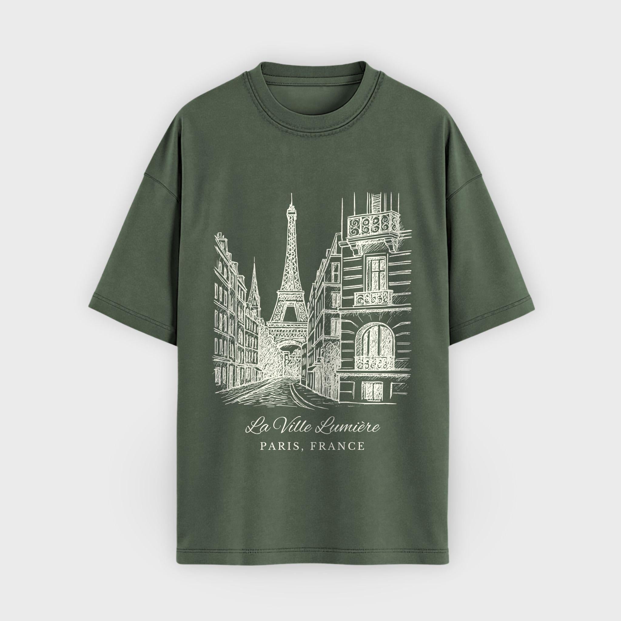Paris Vintage Sketch T-Shirt