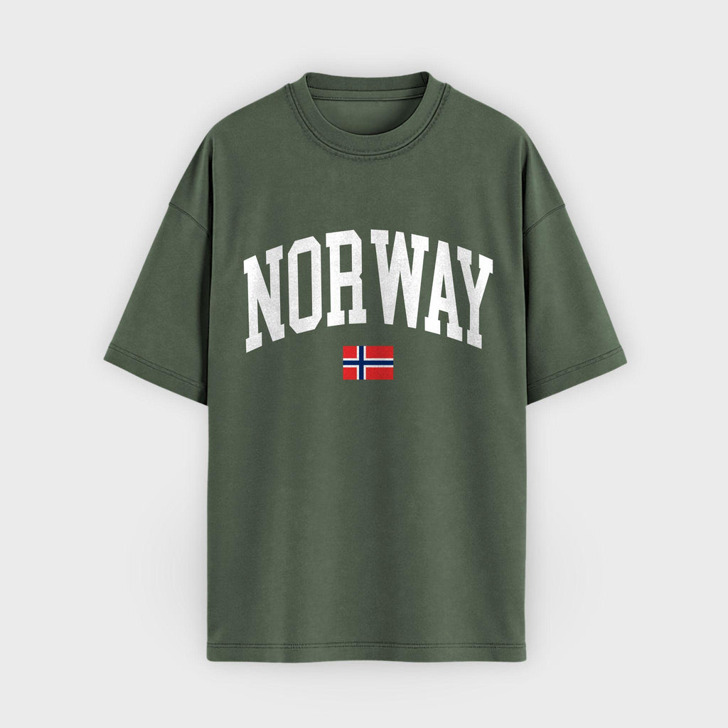 Norway Collegiate Flag T-Shirt