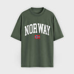 Norway Collegiate Flag T-Shirt