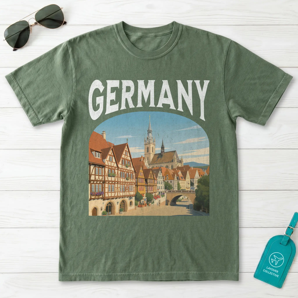 Germany Vintage Travel Poster T-Shirt