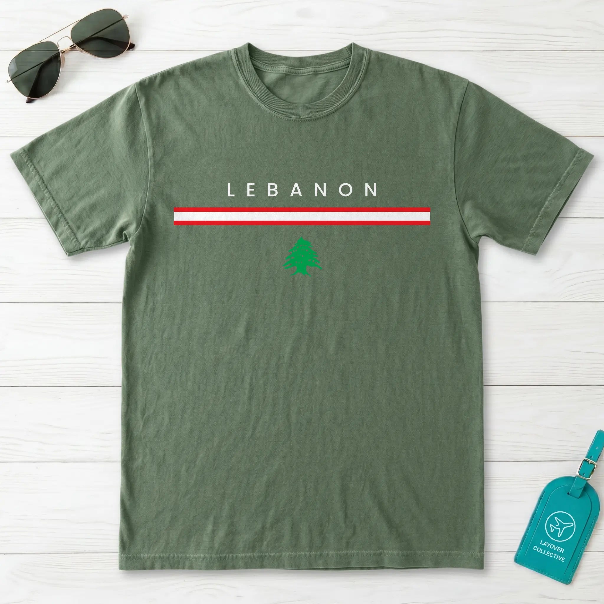 Lebanon Flagline T-Shirt