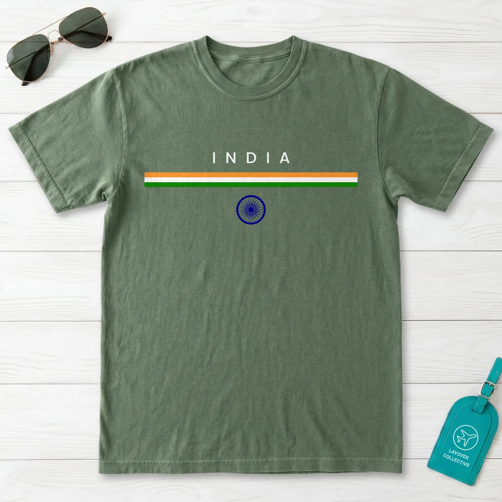 India Flagline T-Shirt