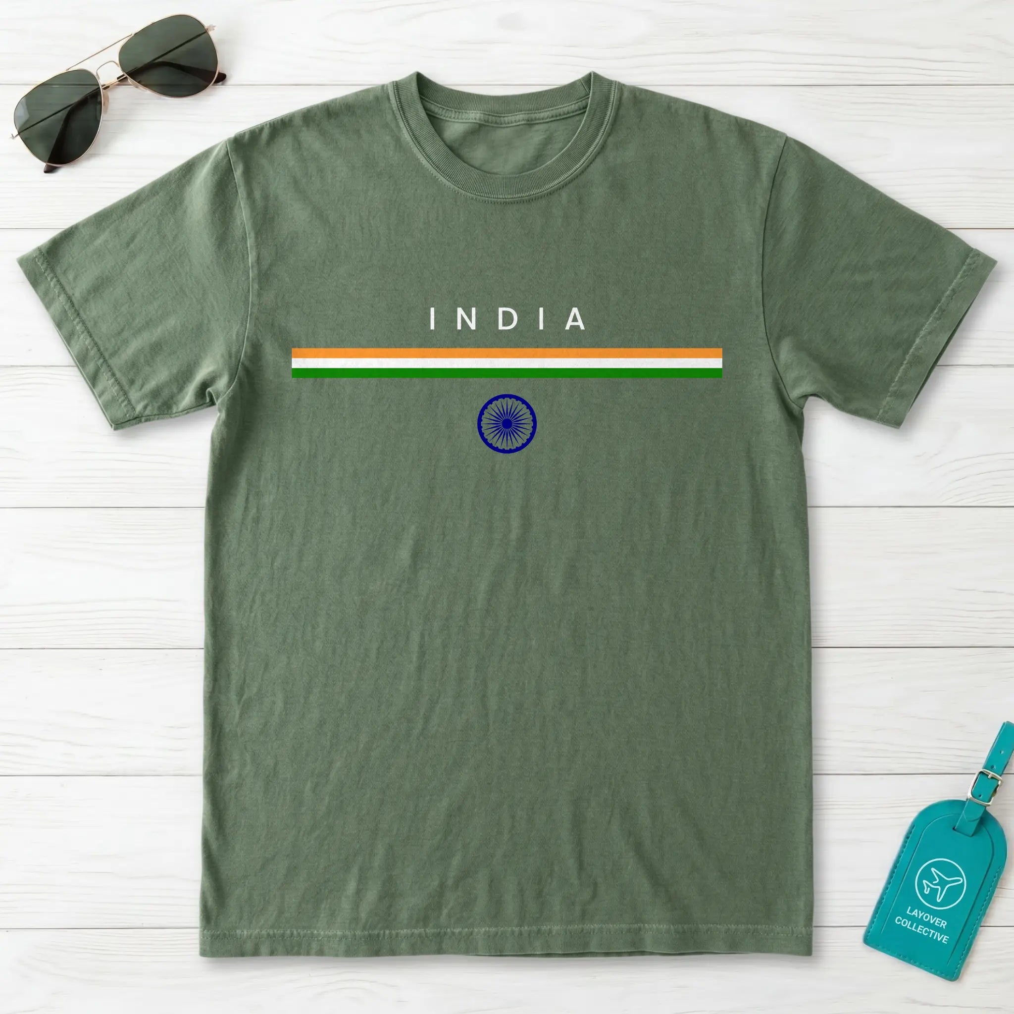 India Flagline T-Shirt