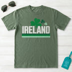 Ireland Retro Shamrock Stripe T-Shirt