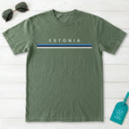 Estonia Flagline T-Shirt