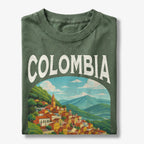 Colombia Vintage Travel Poster T-Shirt