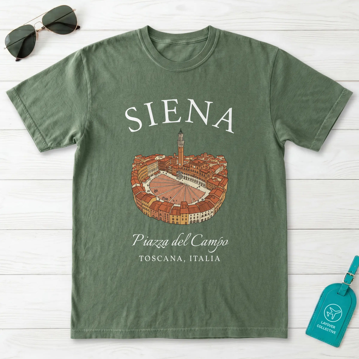 Siena Piazza Del Campo T-Shirt