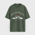 Switzerland Mountain Vista T-Shirt