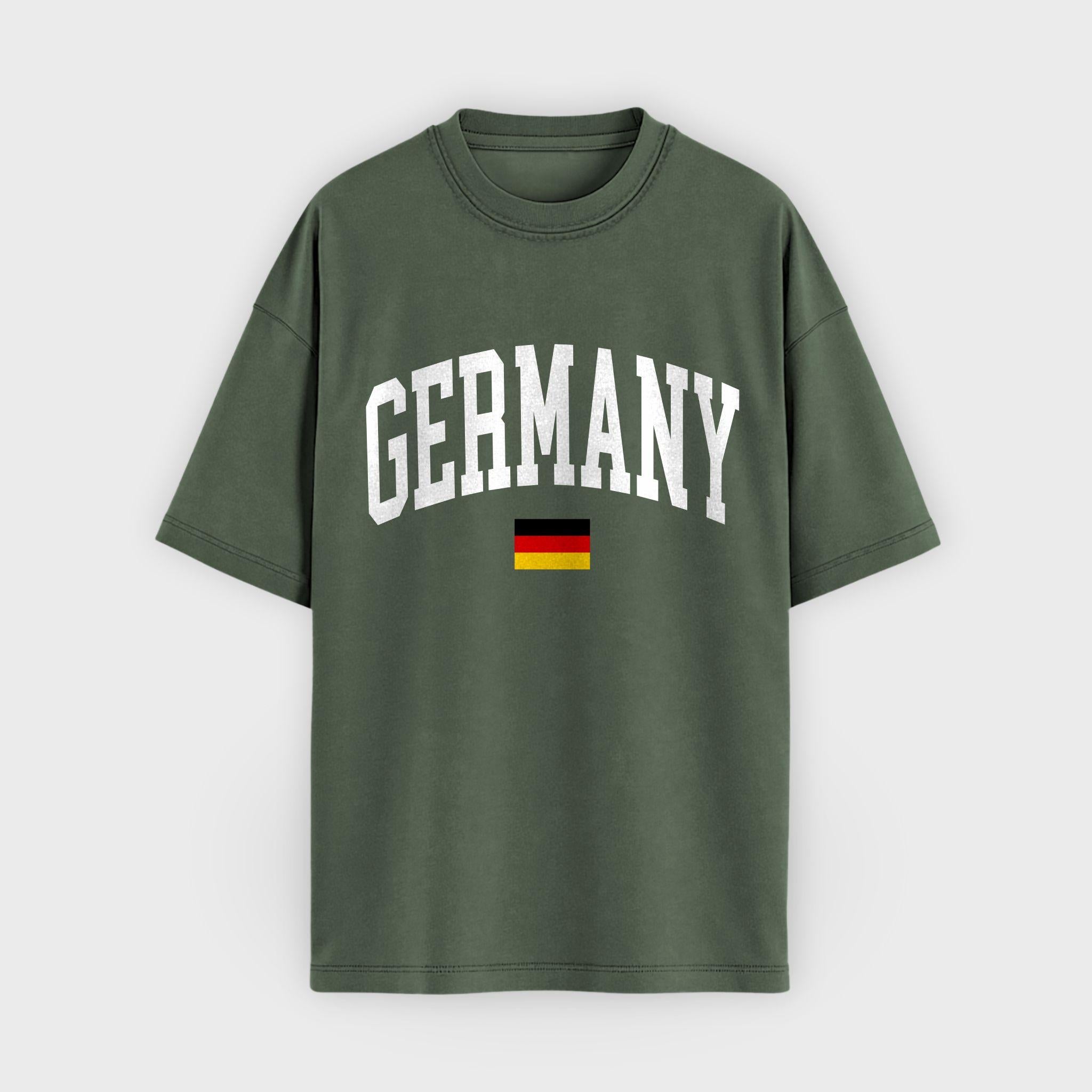 Germany Collegiate Flag T-Shirt
