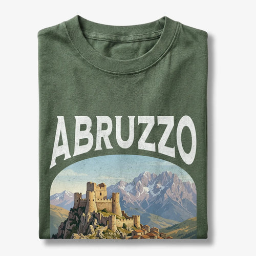 Abruzzo Italy Vintage Travel Poster T-Shirt