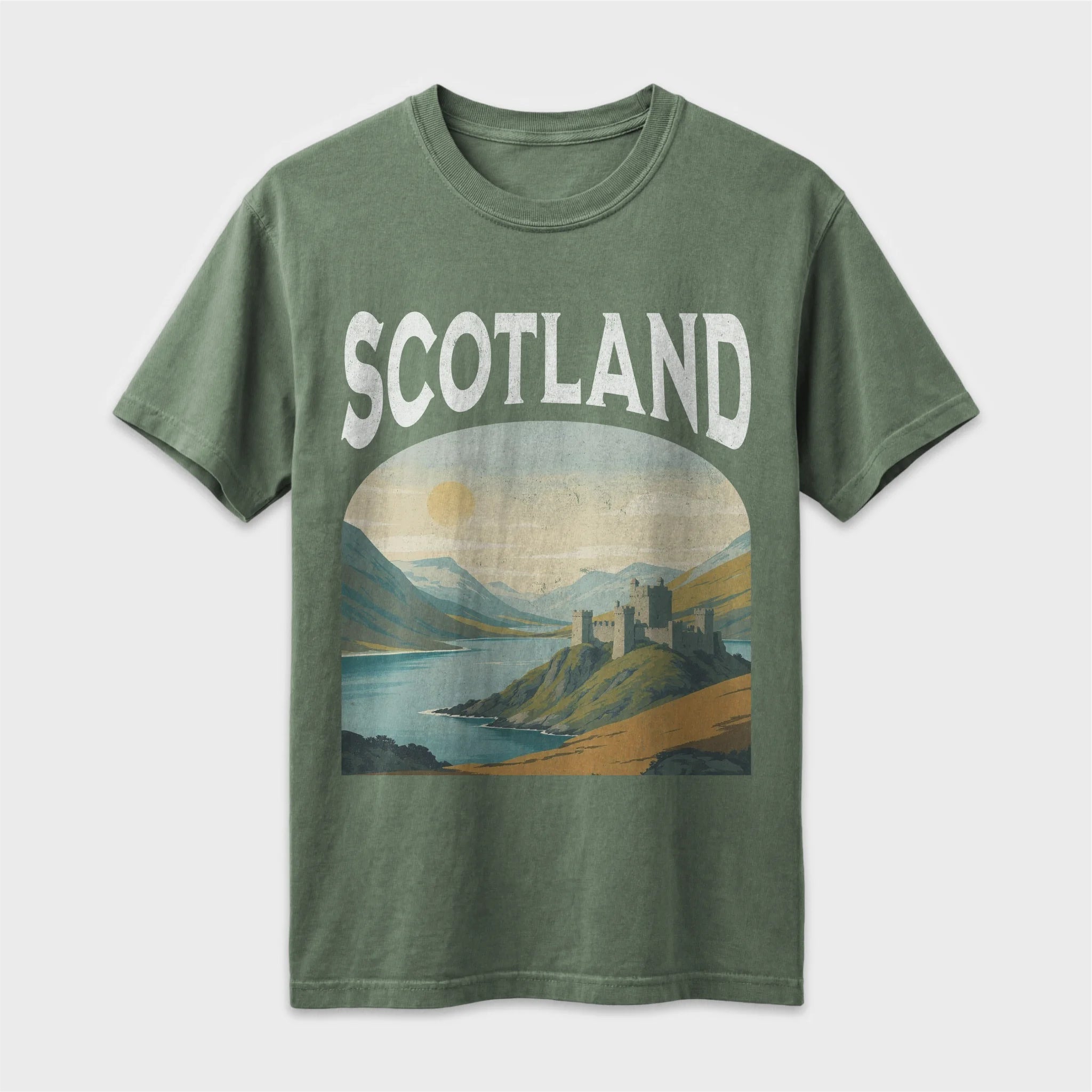 Scotland Vintage Travel Poster T-Shirt