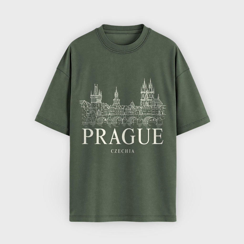 Prague Vintage Sketch T-Shirt