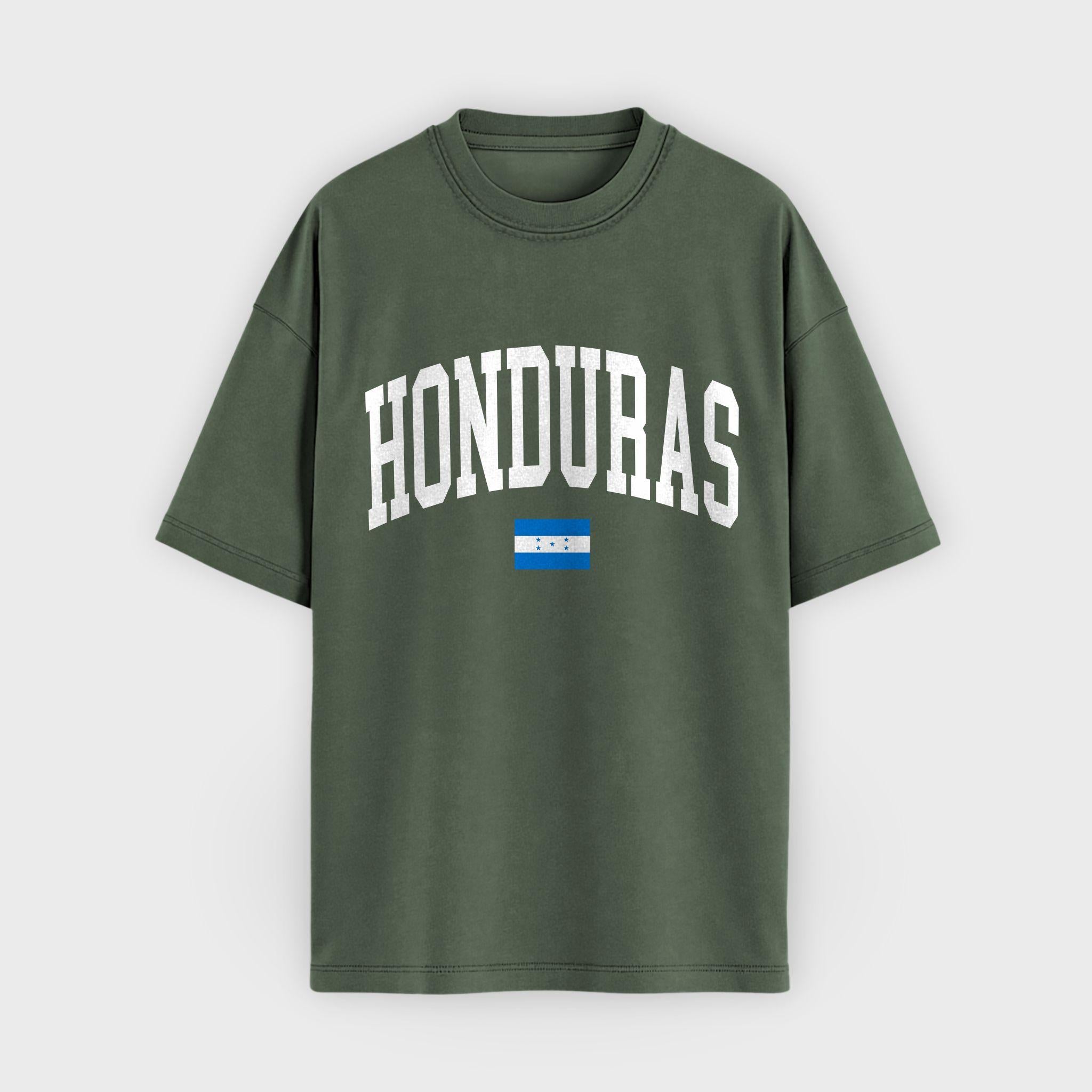 Honduras Collegiate Flag T-Shirt