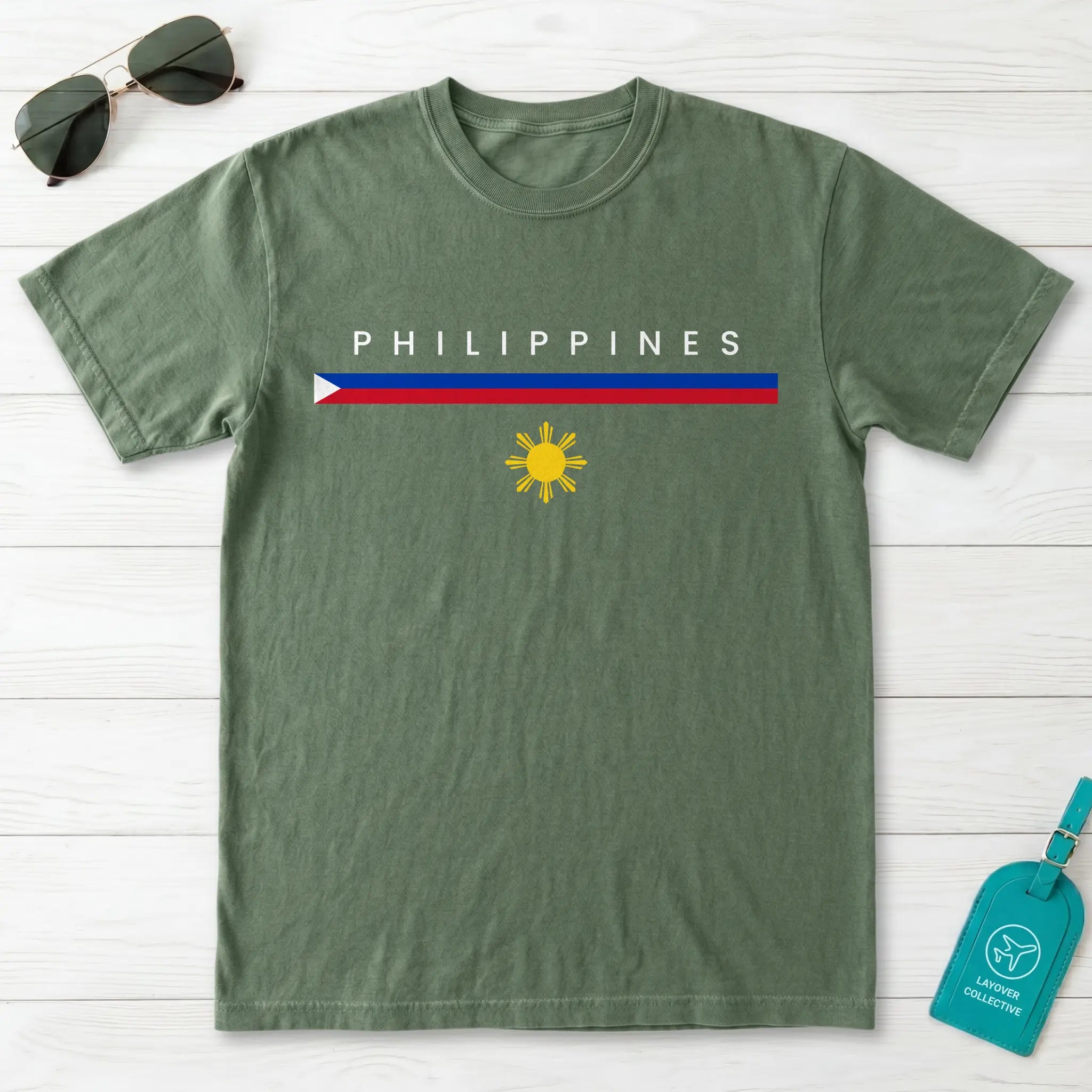 Philippines Flagline T-Shirt