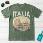 Italia Vintage Travel Poster T-Shirt