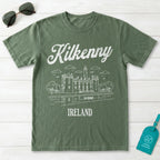 Kilkenny Ireland Castle Line Art T-Shirt
