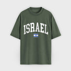 Israel Collegiate Flag T-Shirt