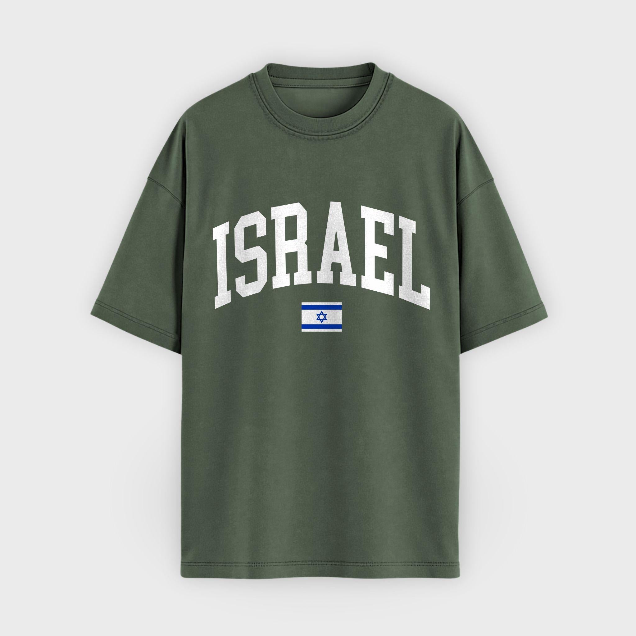 Israel Collegiate Flag T-Shirt