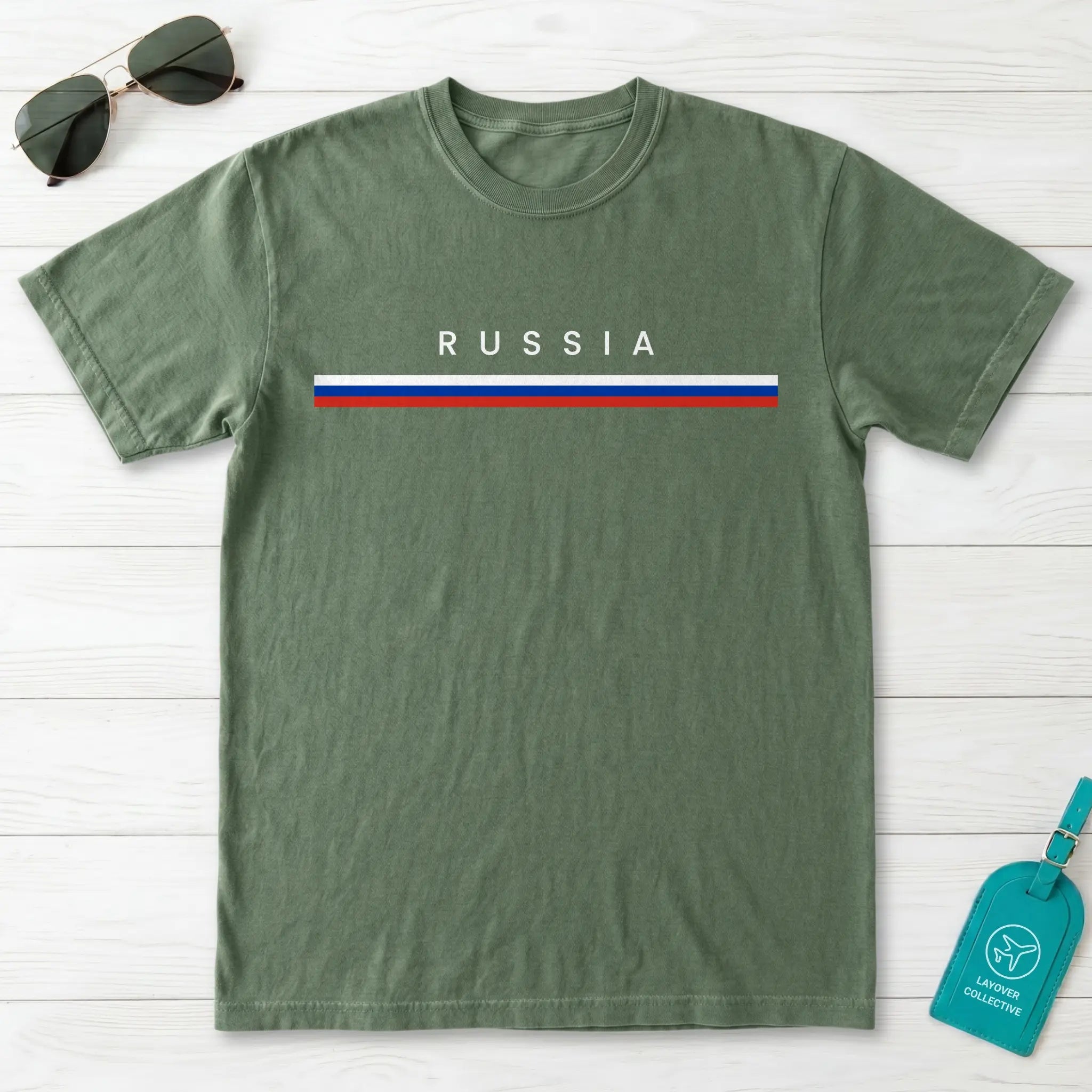 Russia Flagline T-Shirt