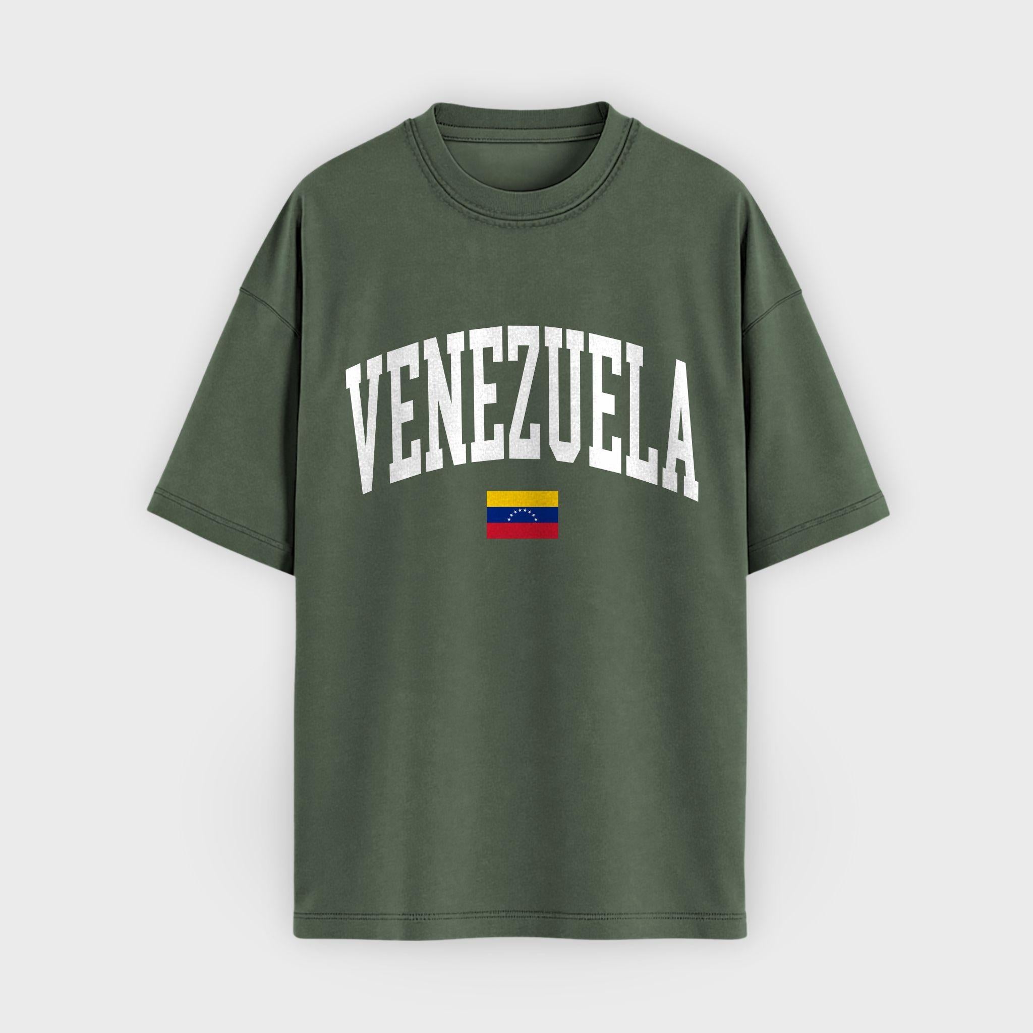Venezuela Collegiate Flag T-Shirt
