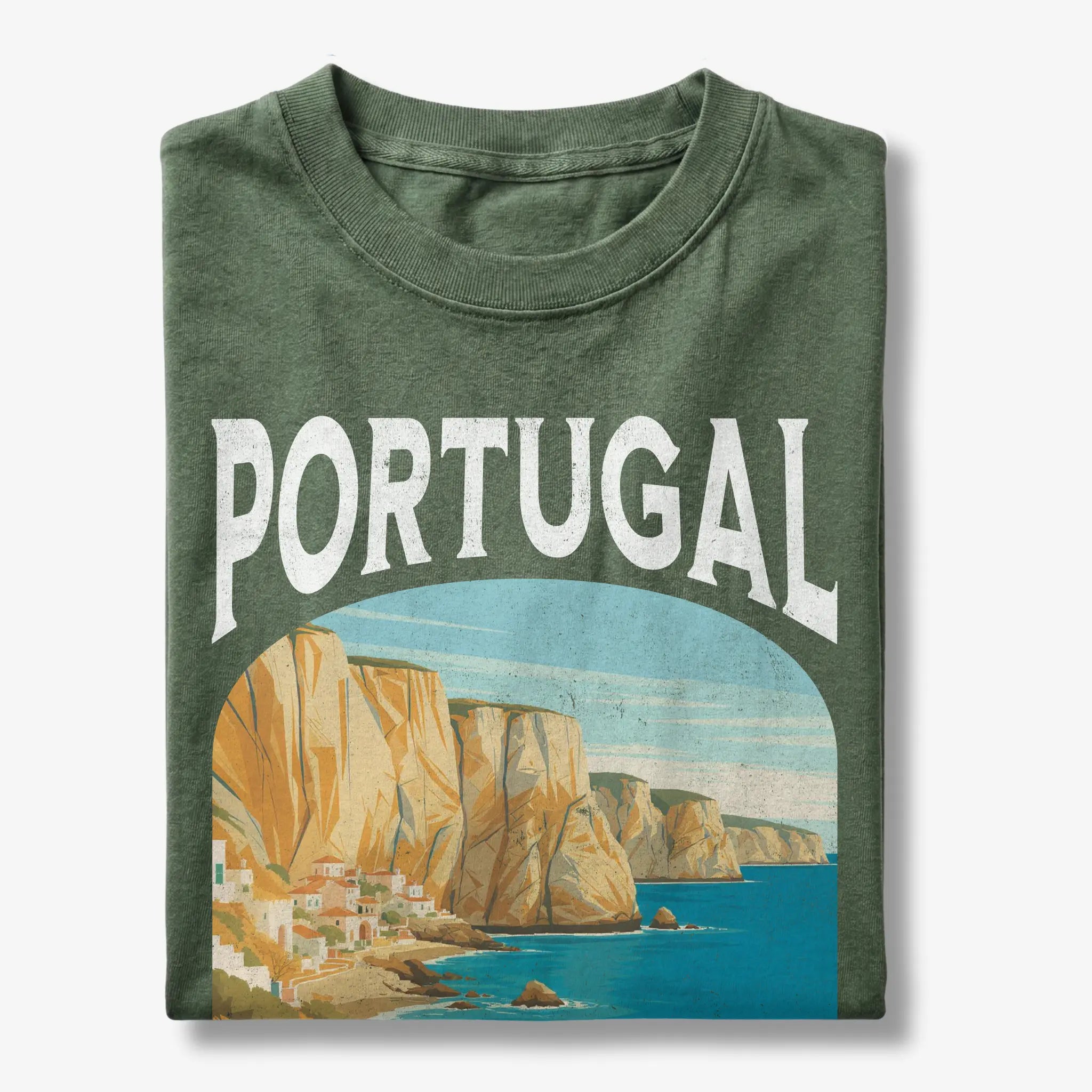 Portugal Vintage Travel Poster T-Shirt