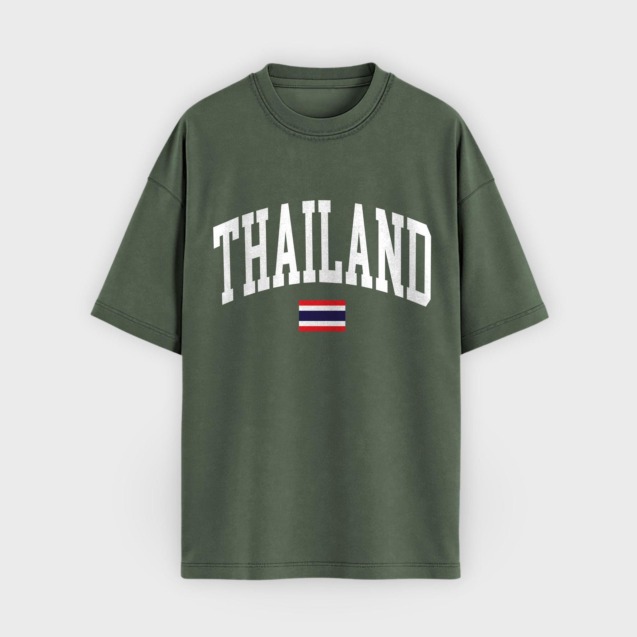 Thailand Collegiate Flag T-Shirt
