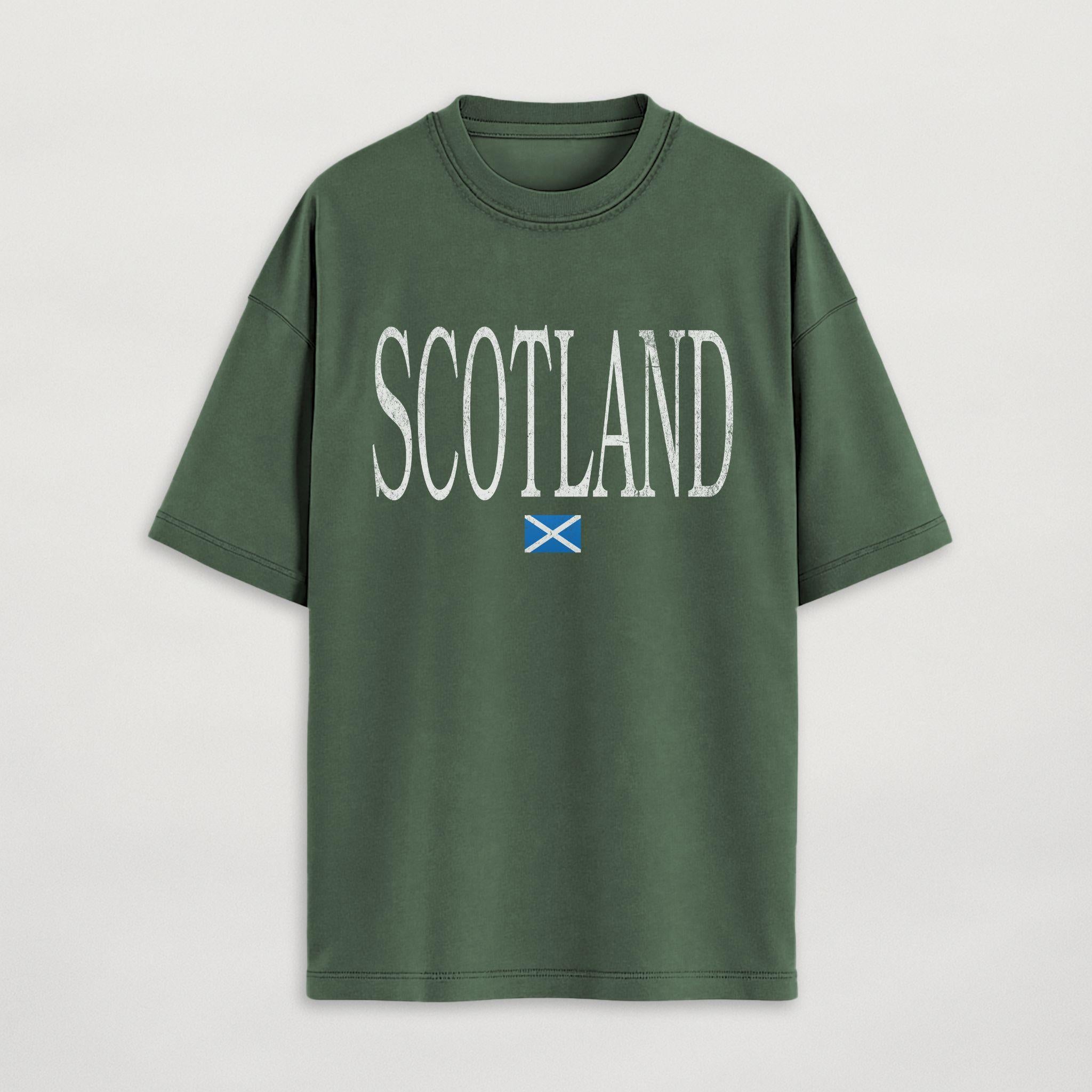 Distressed Scotland T-Shirt