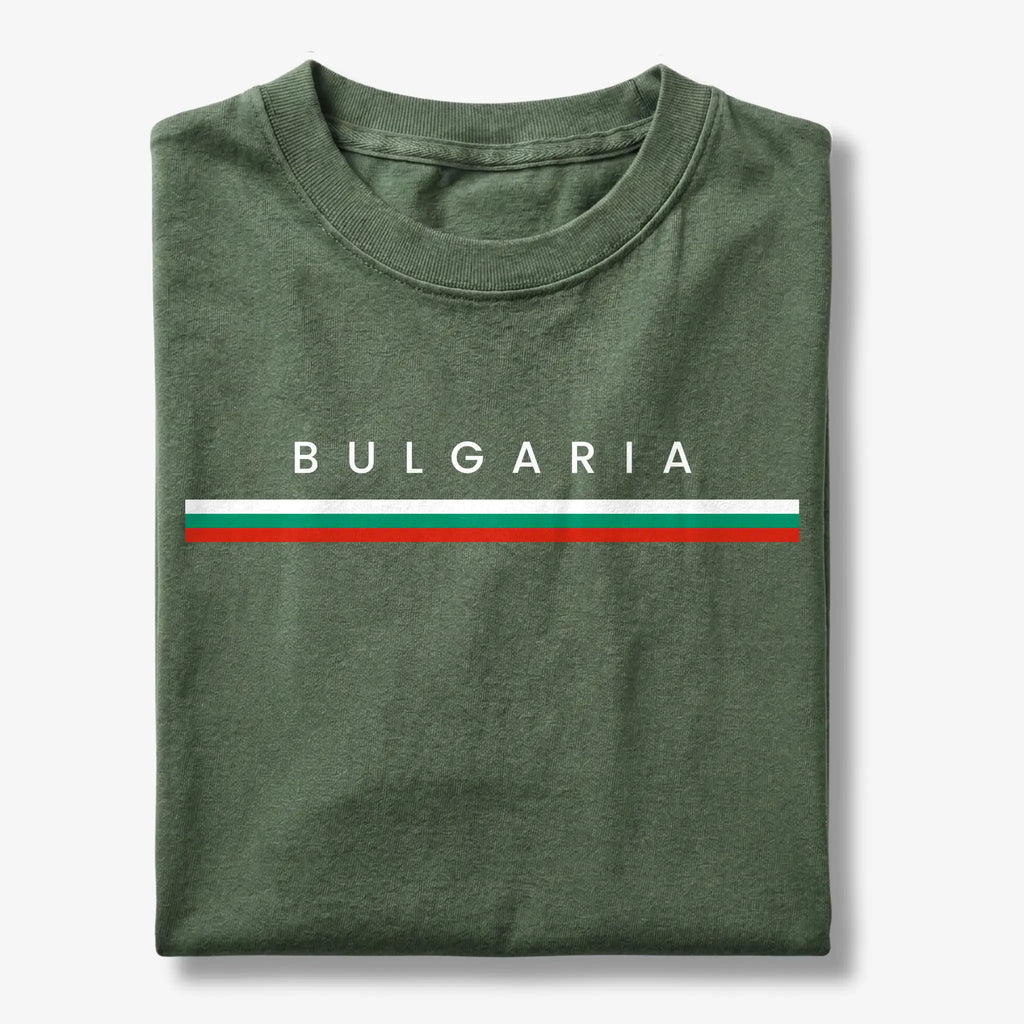 Bulgaria Flagline T-Shirt
