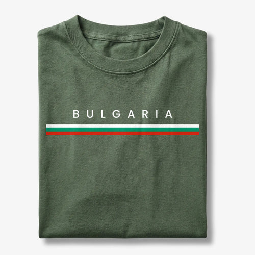 Bulgaria Flagline T-Shirt