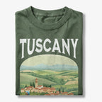 Tuscany Italy Vintage Travel Poster T-Shirt