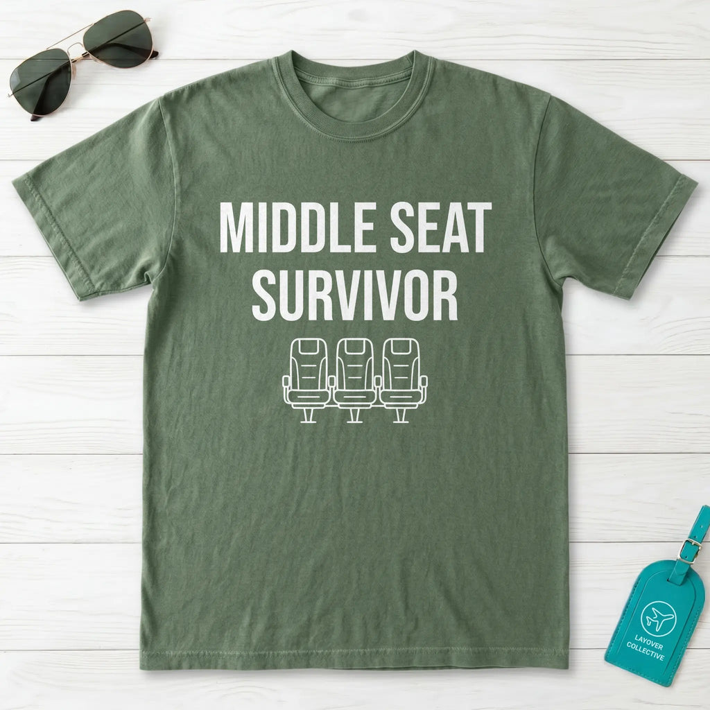 Middle Seat Survivor T-Shirt