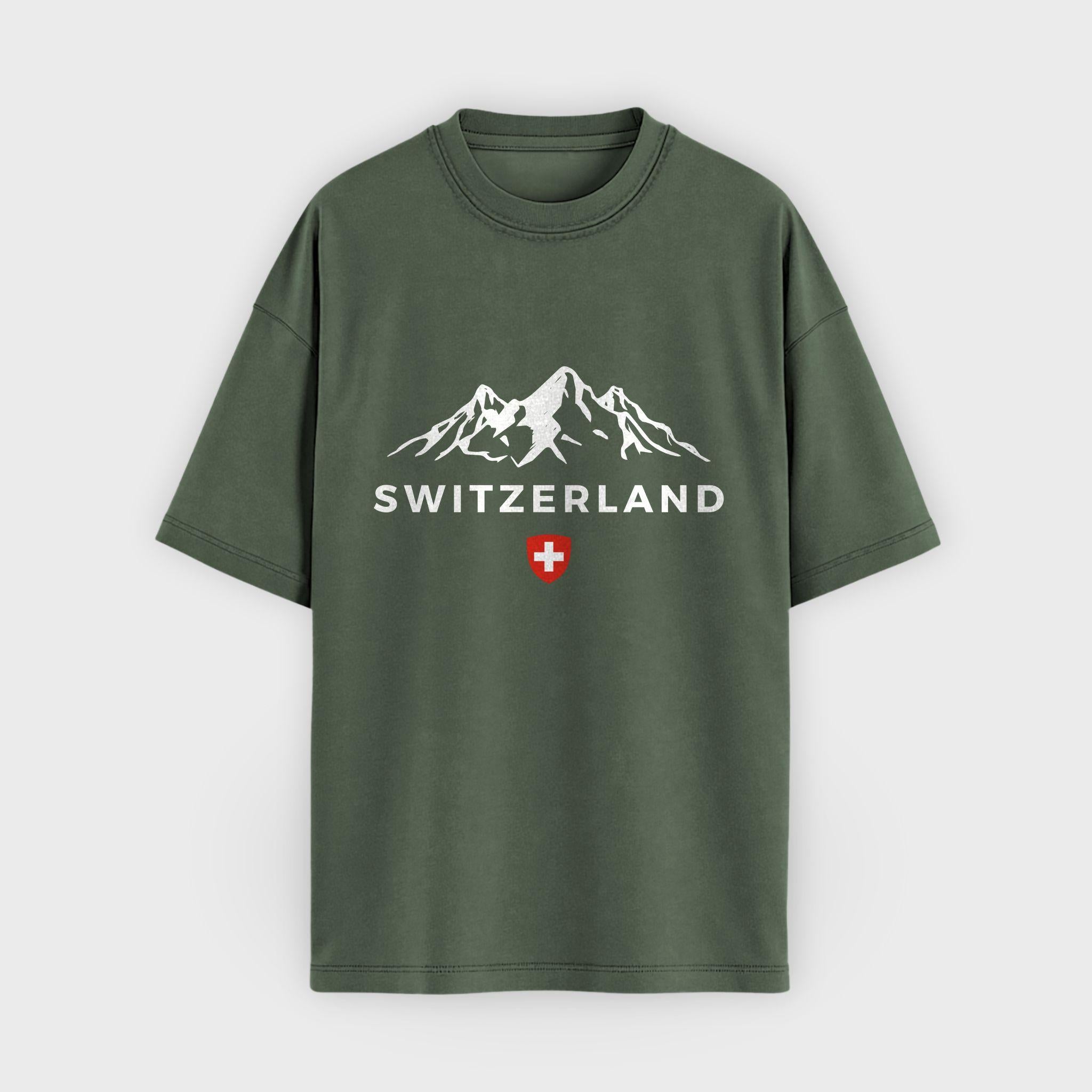 Switzerland Alpine Crest T-Shirt