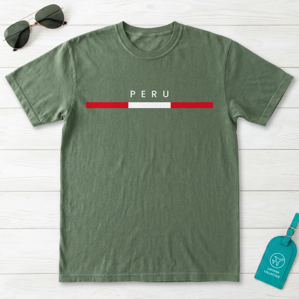 Peru Flagline T-Shirt