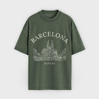 Barcelona Vintage Sketch T-Shirt