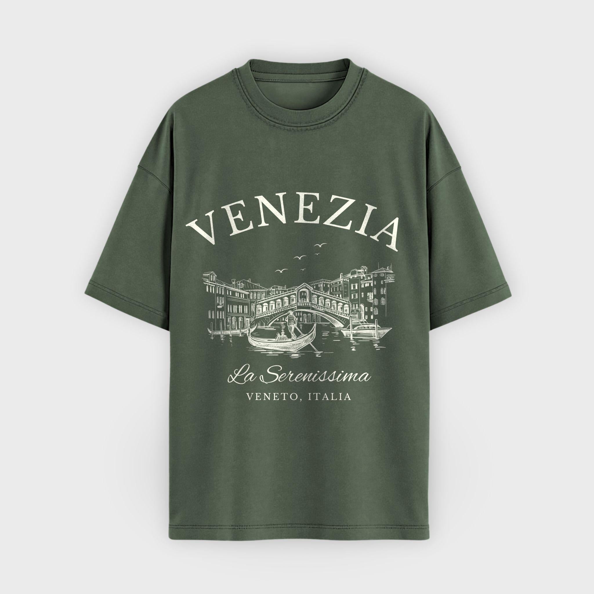 Venice Vintage Sketch T-Shirt