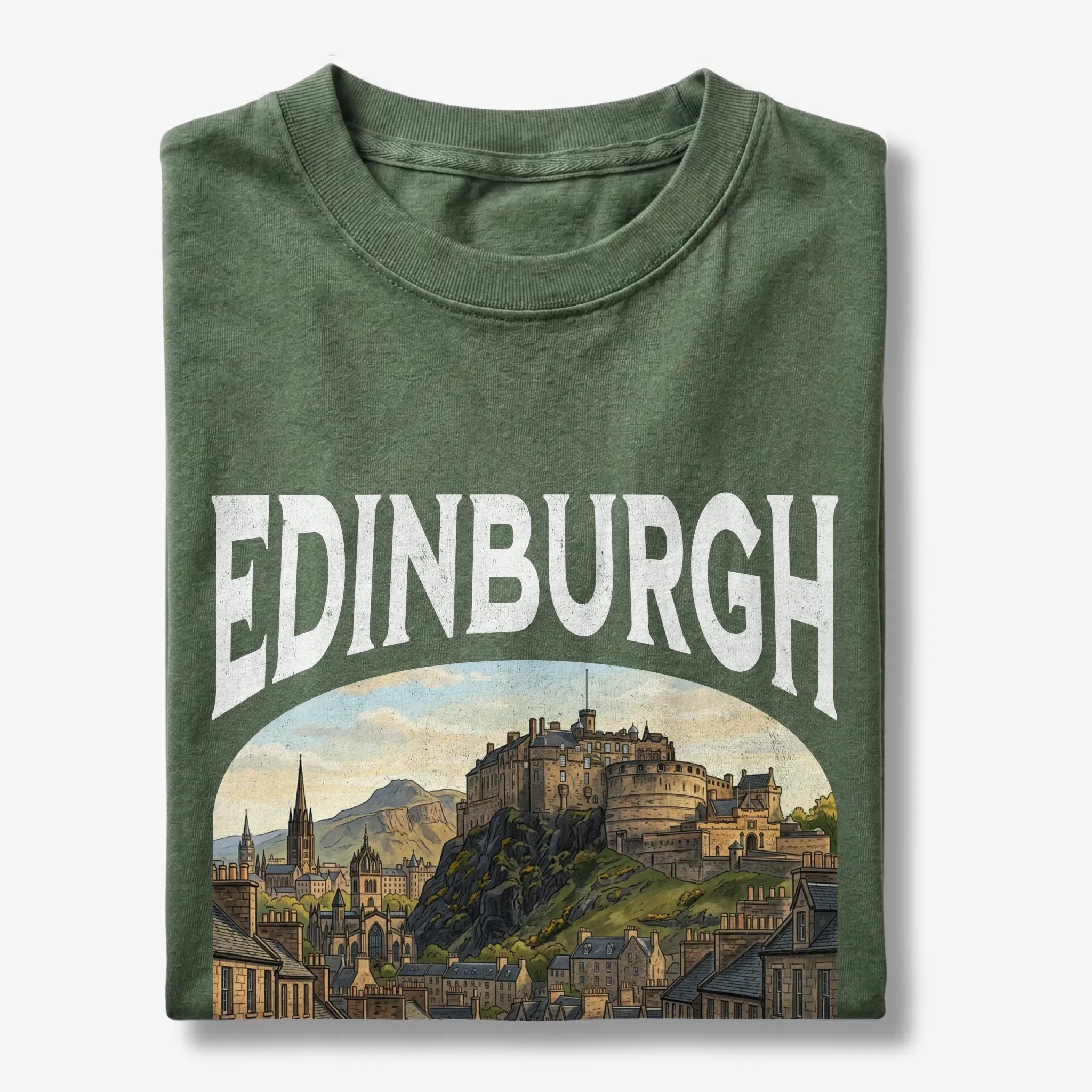 Edinburgh Vintage Poster Scotland T-Shirt