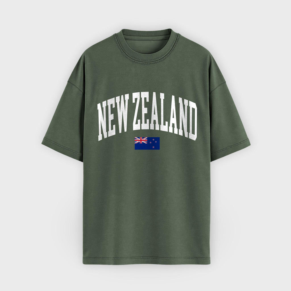 New Zealand Collegiate Flag T-Shirt