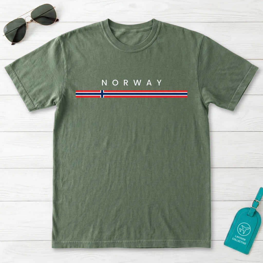 Norway Flagline T-Shirt