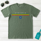 Ethiopia Flagline T-Shirt