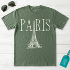 Paris Eiffel Tower Sketch T-Shirt