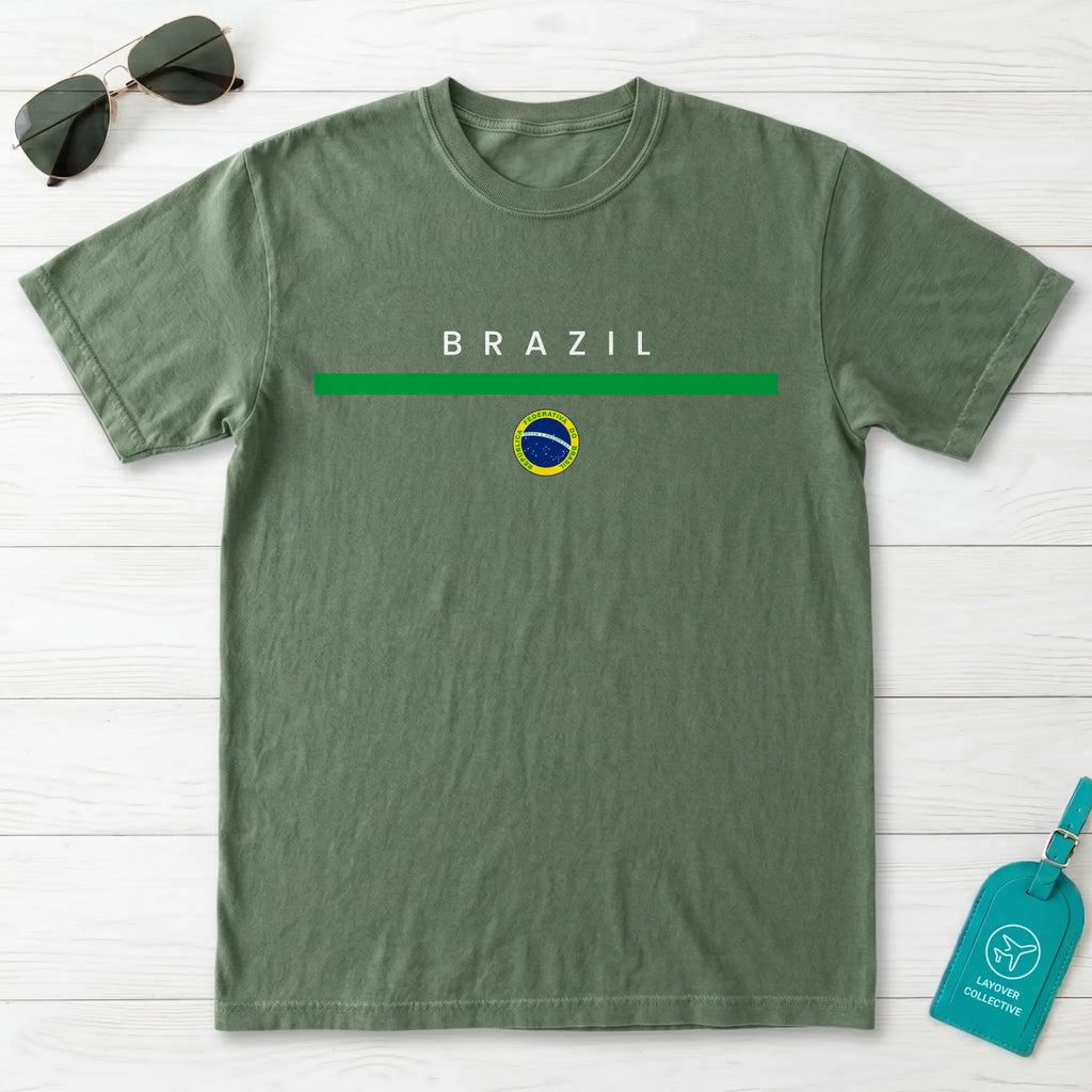 Brazil Flagline T-Shirt